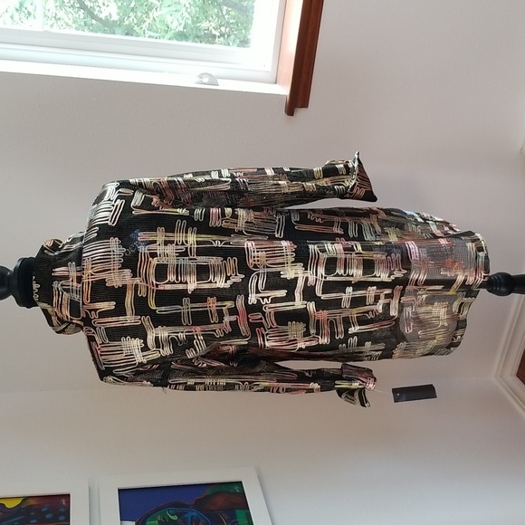 BEREK Vintage 90s Gold Eclipse Open Front Jacket - Picture 6 of 9